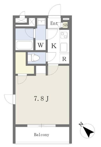 モーブ茗荷谷間取り図