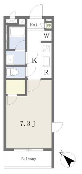 モーブ茗荷谷間取り図