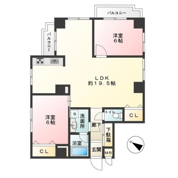 ま・めいぞん小石川間取り図