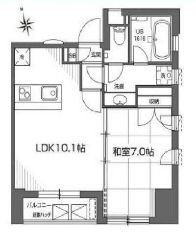 グランアセット早稲田間取り図