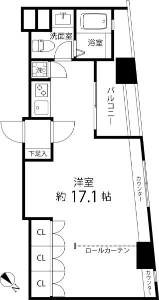 レニール本駒込間取り図