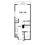茗荷谷ハイツ間取り画像