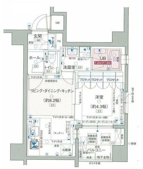 ポレスター千代田御茶ノ水間取り図