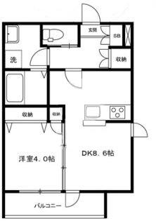 ウエストハウス神楽坂間取り図