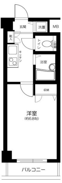 菱和パレス飯田橋間取り図