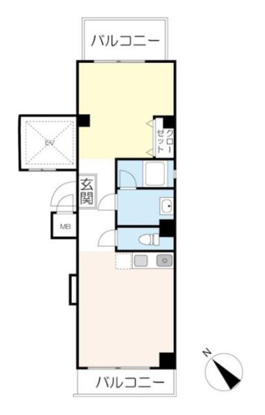 ボン・ヴォワール間取り図