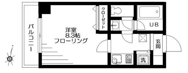 サンピア西須賀間取り図