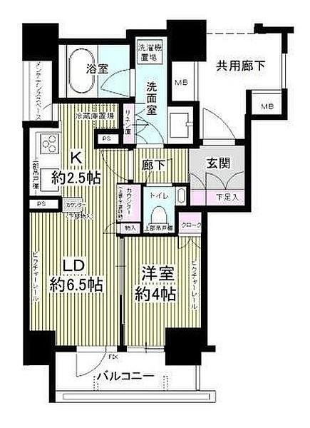 グランスイート文京音羽ウエスタージュ間取り図