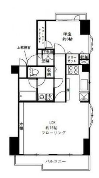 インペリアル音羽フラット間取り図