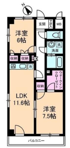 ゾアール茗荷谷間取り図