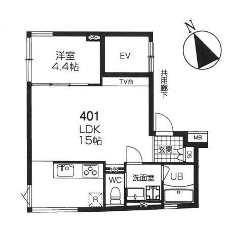 LUCENT COURT 白山（ルーセントコート白山）間取り図