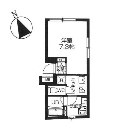 LUCENT COURT 白山（ルーセントコート白山）間取り図