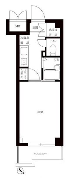 ルーブル文京音羽間取り図