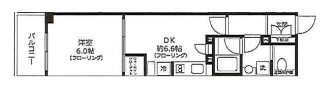 アトラスリベルタ文京湯島間取り図