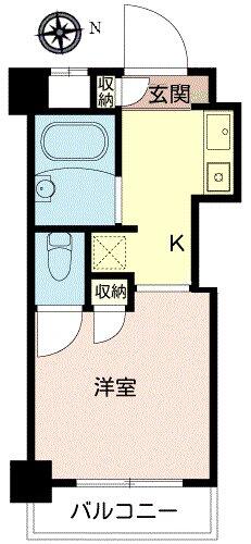 プラザ飯田橋間取り図