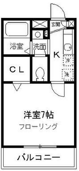 コーネル・スリー間取り図