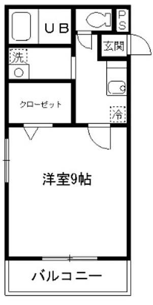 コーネル・スリー間取り図