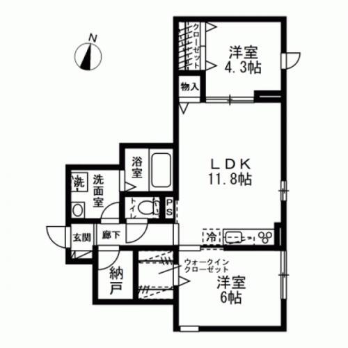 （仮称）文京区小日向3丁目新築間取り図