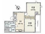 エクセシオーネお茶の水女子大前 間取り図