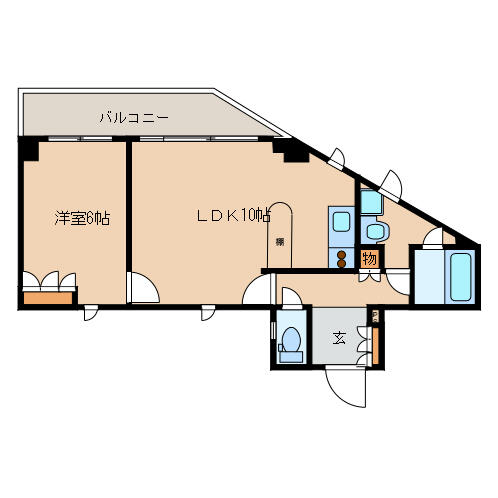 レジディア文京音羽間取り図