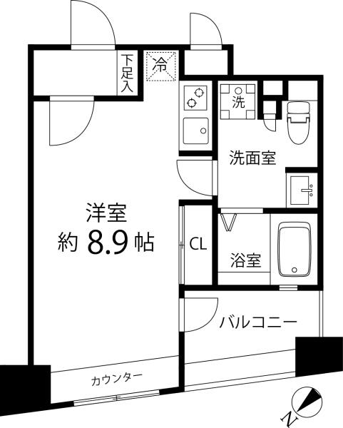 レニール本駒込間取り図