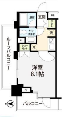 クレヴィア小石川後楽園間取り図