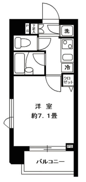 パレステュディオ小石川後楽園間取り図