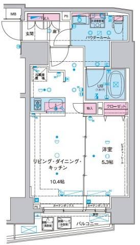 ジェノヴィア東大前グリーンヴェール間取り図