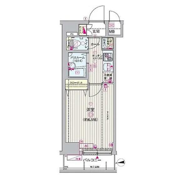 エステムプラザ神楽坂 North Residence間取り図