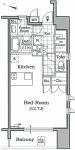 レジディア文京本駒込 間取り図