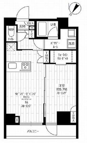 ステージファースト東大前 802号室 間取り図