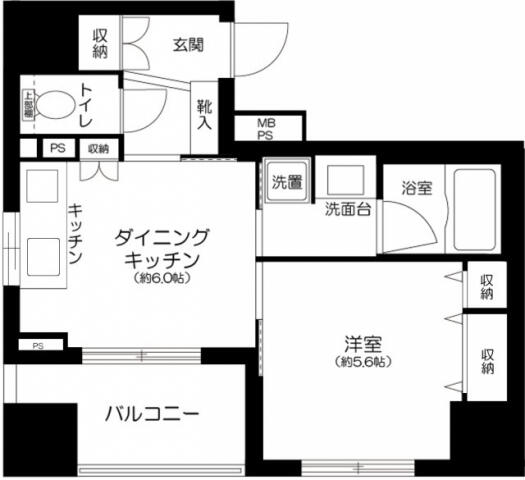 クリオ文京本駒込間取り図