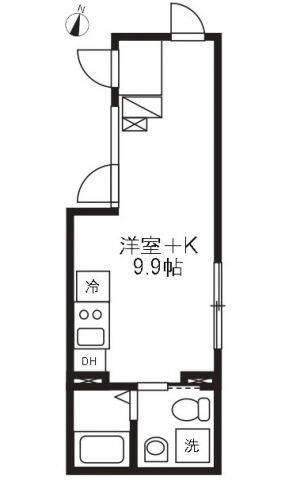 SKY Hills HAKUSAN間取り図