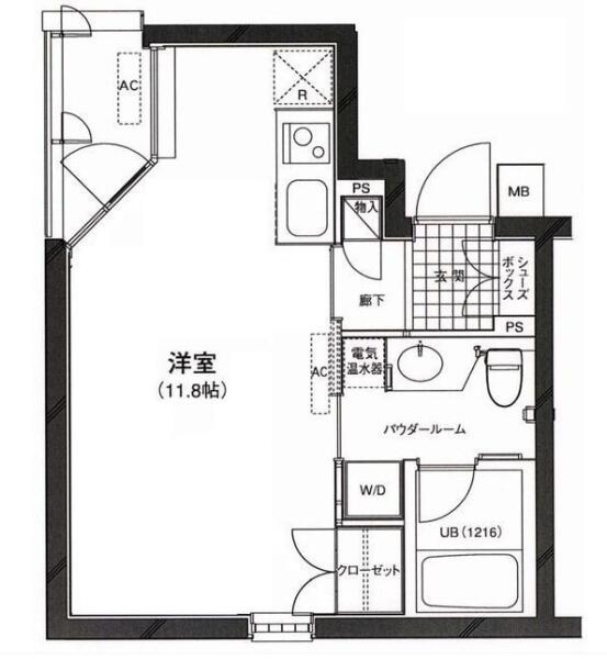 カーサ・デル・ソル小石川間取り図