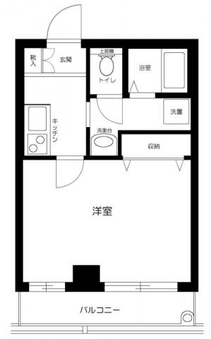 ジュエル文京白山間取り図