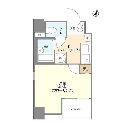 エスコート東大前間取り図