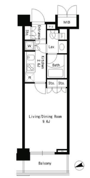 パークアクシス文京ステージ間取り図