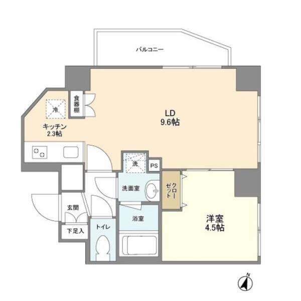 MAハイツ茗荷谷間取り図