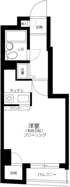 シーアイマンション本郷向丘間取り図