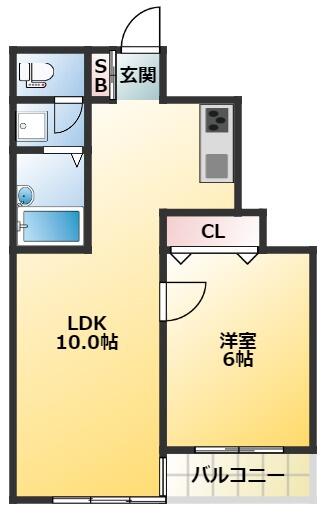 春日コートハウス間取り図