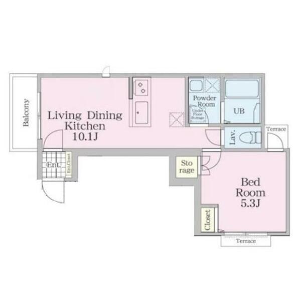 リュエル間取り図