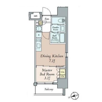 クレストコート本郷三丁目間取り図