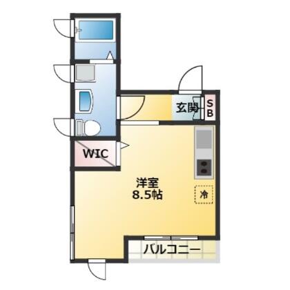 ラ・ベルネージュ間取り図