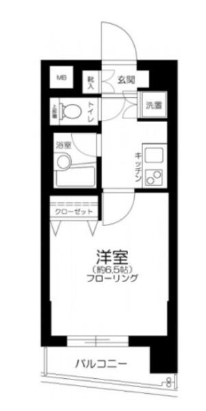 ミリオンガーデン小石川間取り図