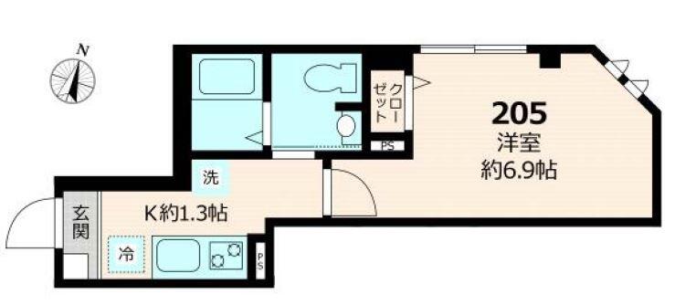 TRM本郷真砂間取り図