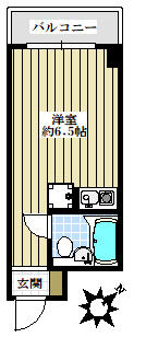 パレ・ドール本郷間取り図