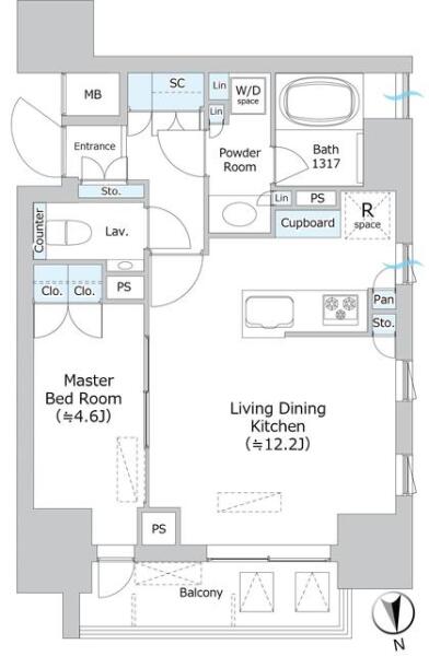 パークホームズ本郷三丁目間取り図