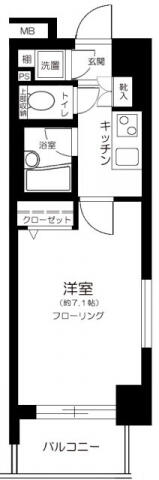 菱和パレス文京白山間取り図