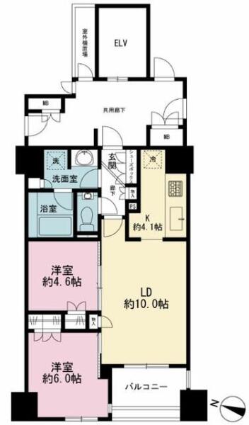 ザ・パークハウス千代田淡路町間取り図
