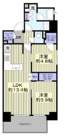 パークリュクス本駒込ステーションプレミア間取り図